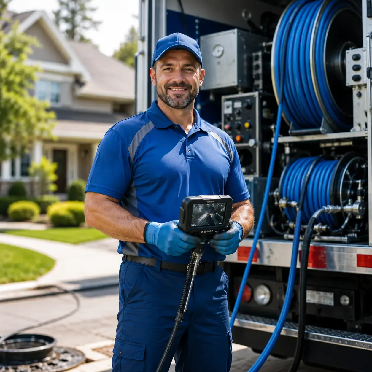Local outdoor drain cleaning specialists in Marbury, MD